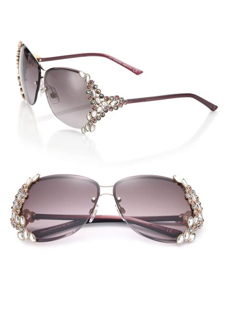 designer eyewear with swarovski crystals.